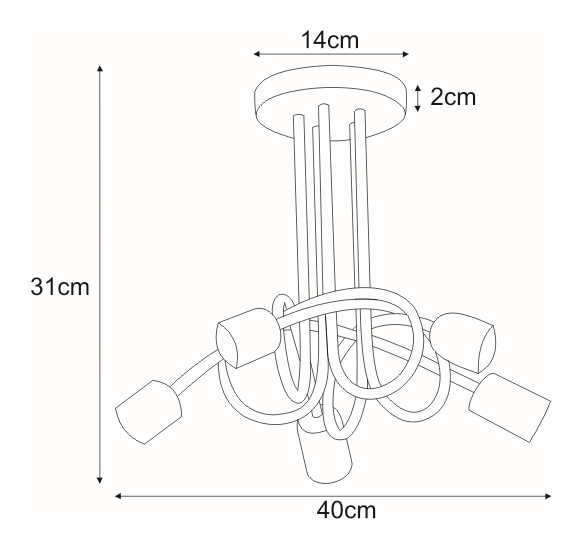 Lampa wisząca K-3621