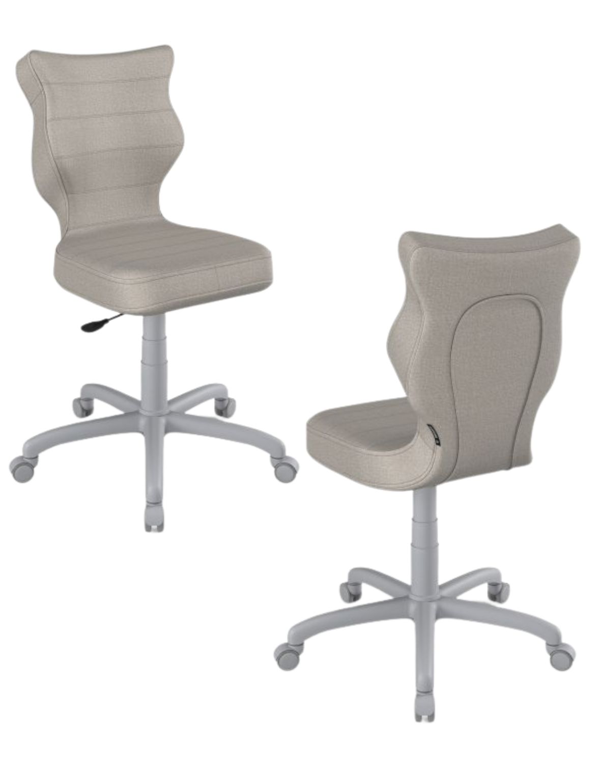 Krzesło dziecięce obrotowe Petit 146-176,5 cm Szara Podstawa