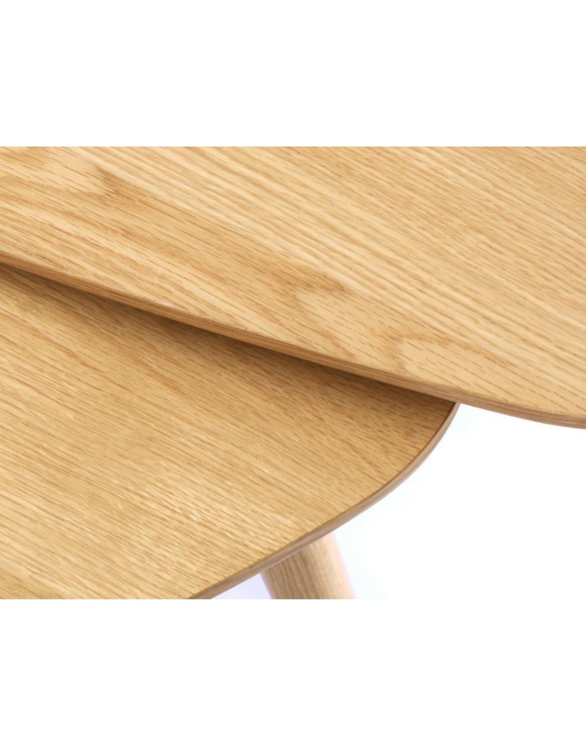 podwójny, trójkątny stolik kawowy adda (48592780), dąb