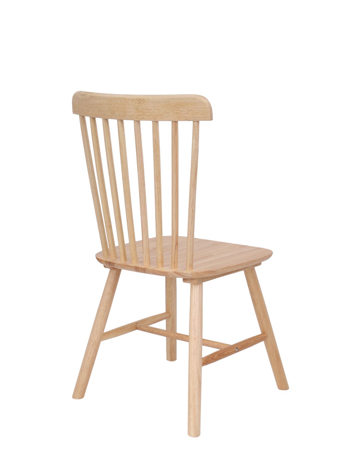 krzesło albero light z litego drewna kauczukowego