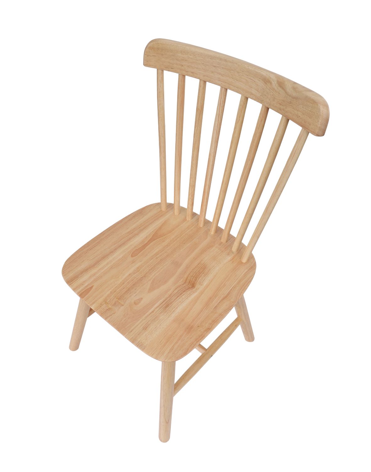 krzesło albero light z litego drewna kauczukowego