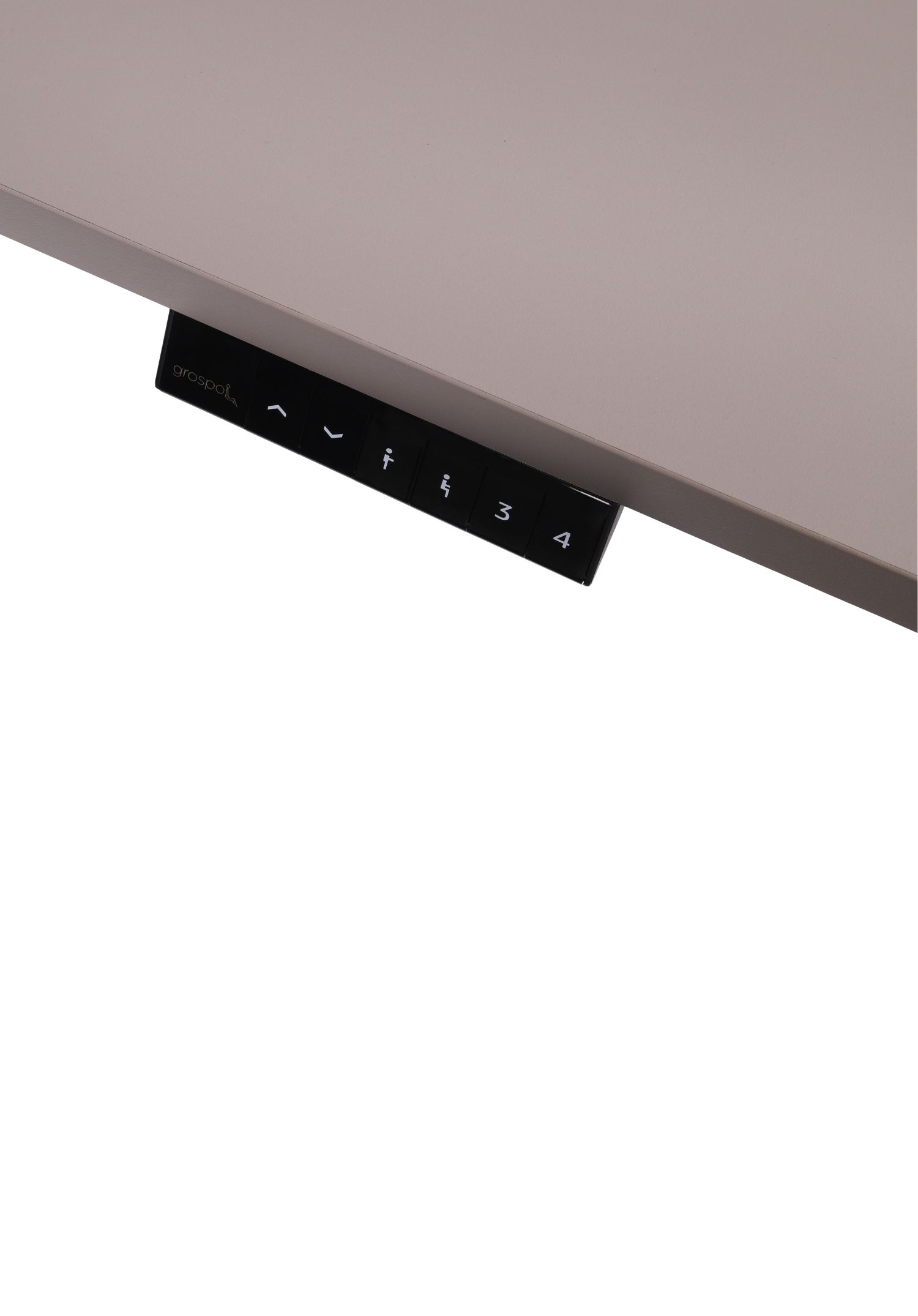 biurko z regulacja wysokosci alto 100 white 140 cm