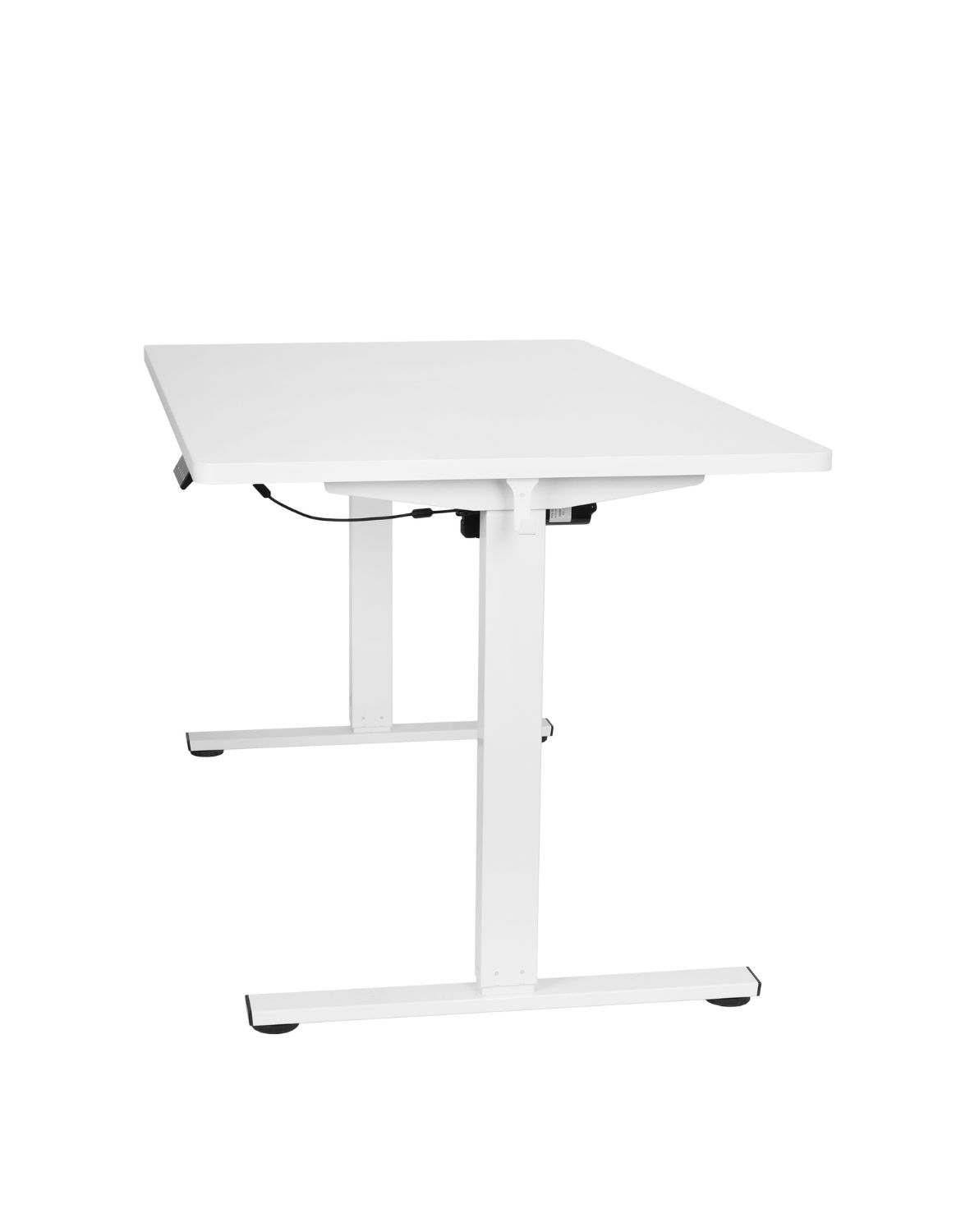 biurko z regulacja wysokosci alto 100 white 140 cm