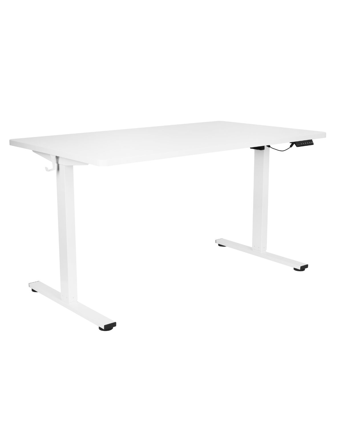 biurko z regulacja wysokosci alto 100 white 120 cm