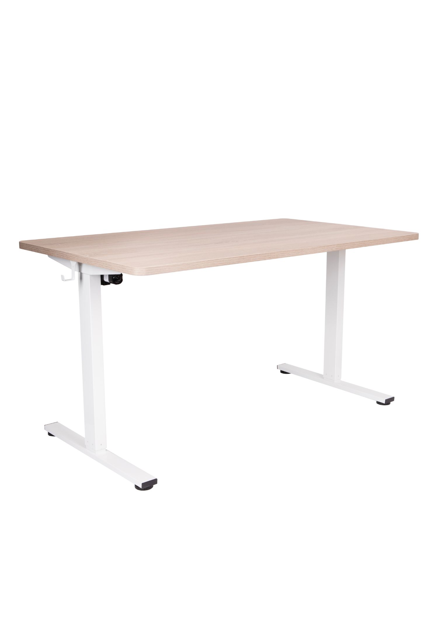 biurko z regulacja wysokosci alto 100 white 120 cm