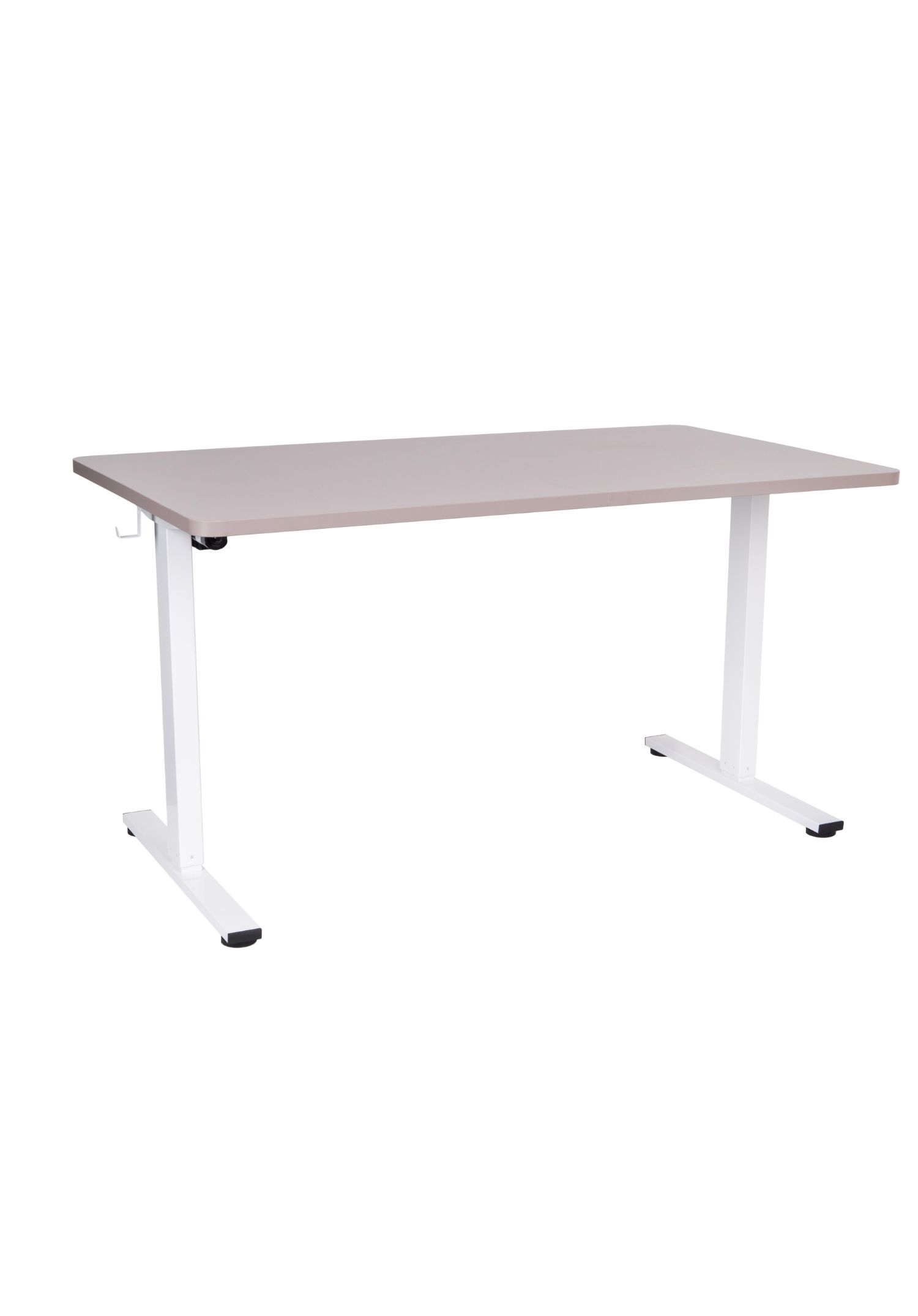 biurko z regulacja wysokosci alto 100 white 120 cm