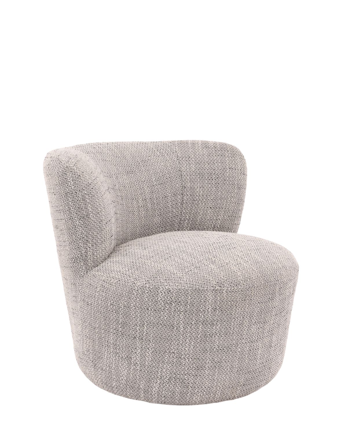 fotel amelie m14. szary, miękki, nowoczesny