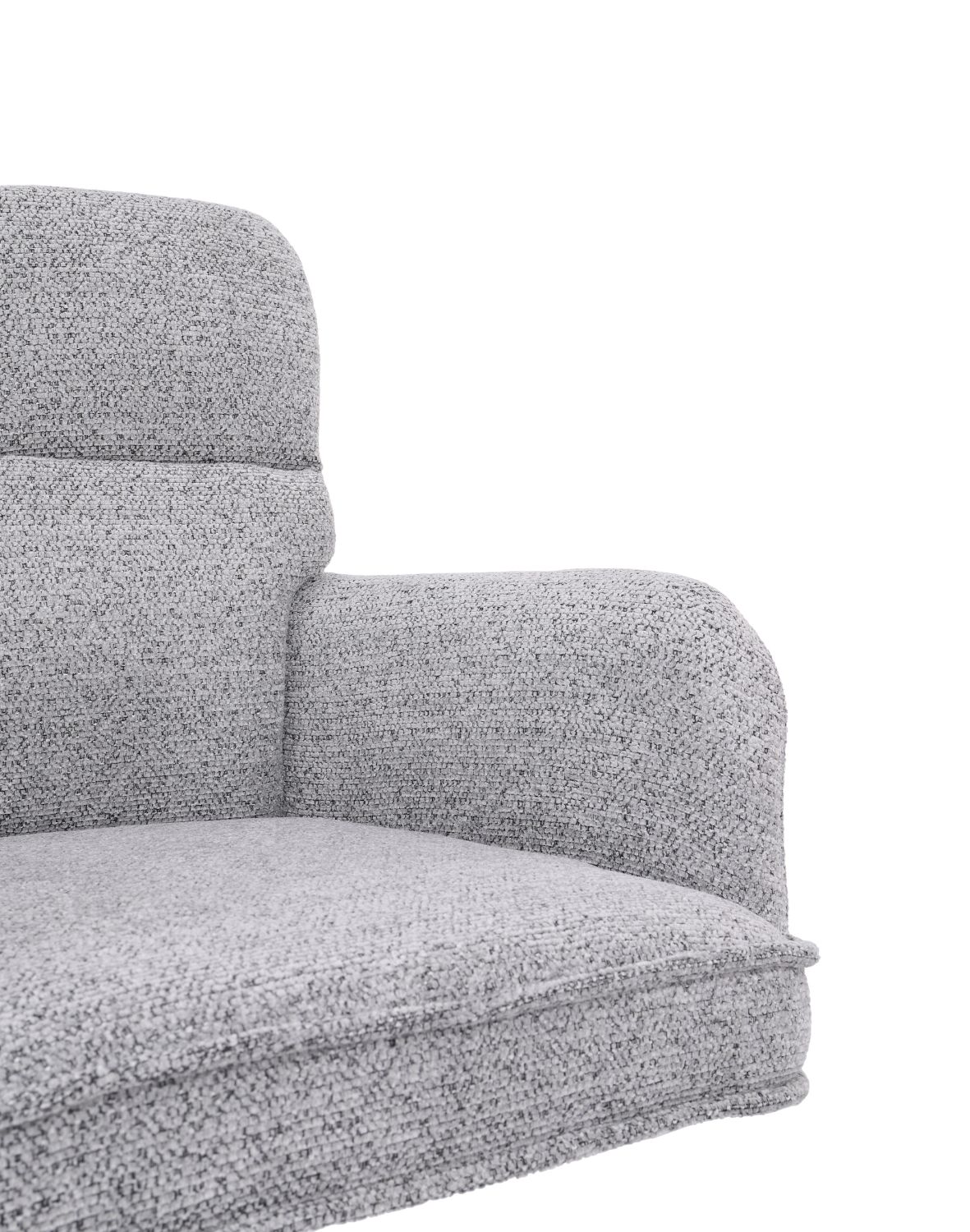 krzesło biurowe aria, regulowane, obrotowe, szare