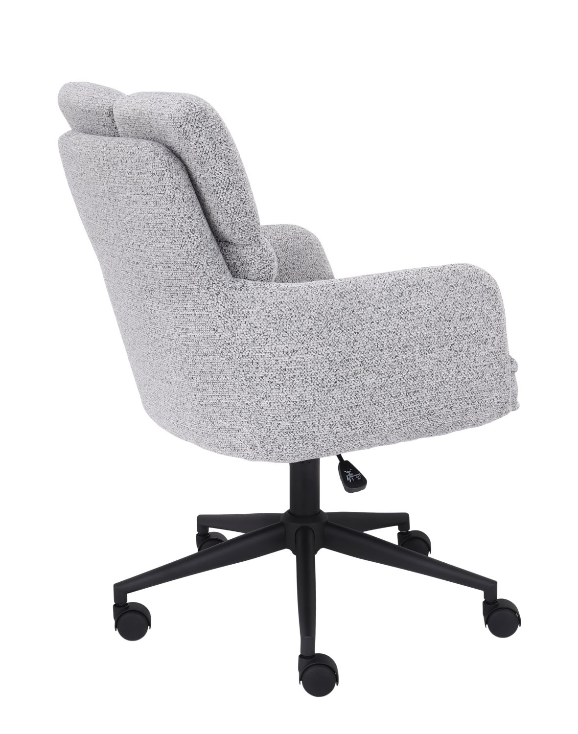 krzesło biurowe aria, regulowane, obrotowe, szare