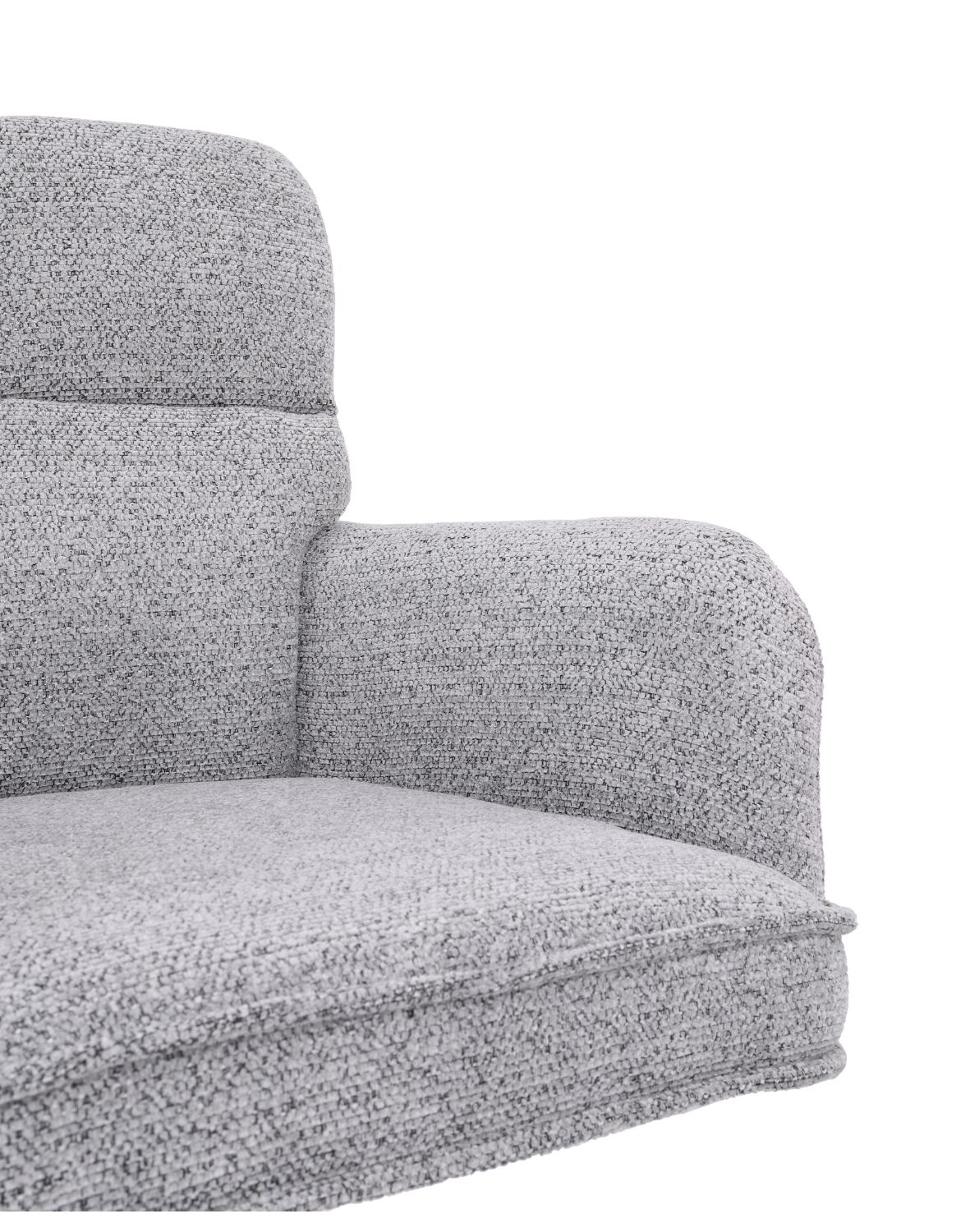 krzesło biurowe aria, regulowane, obrotowe, szare