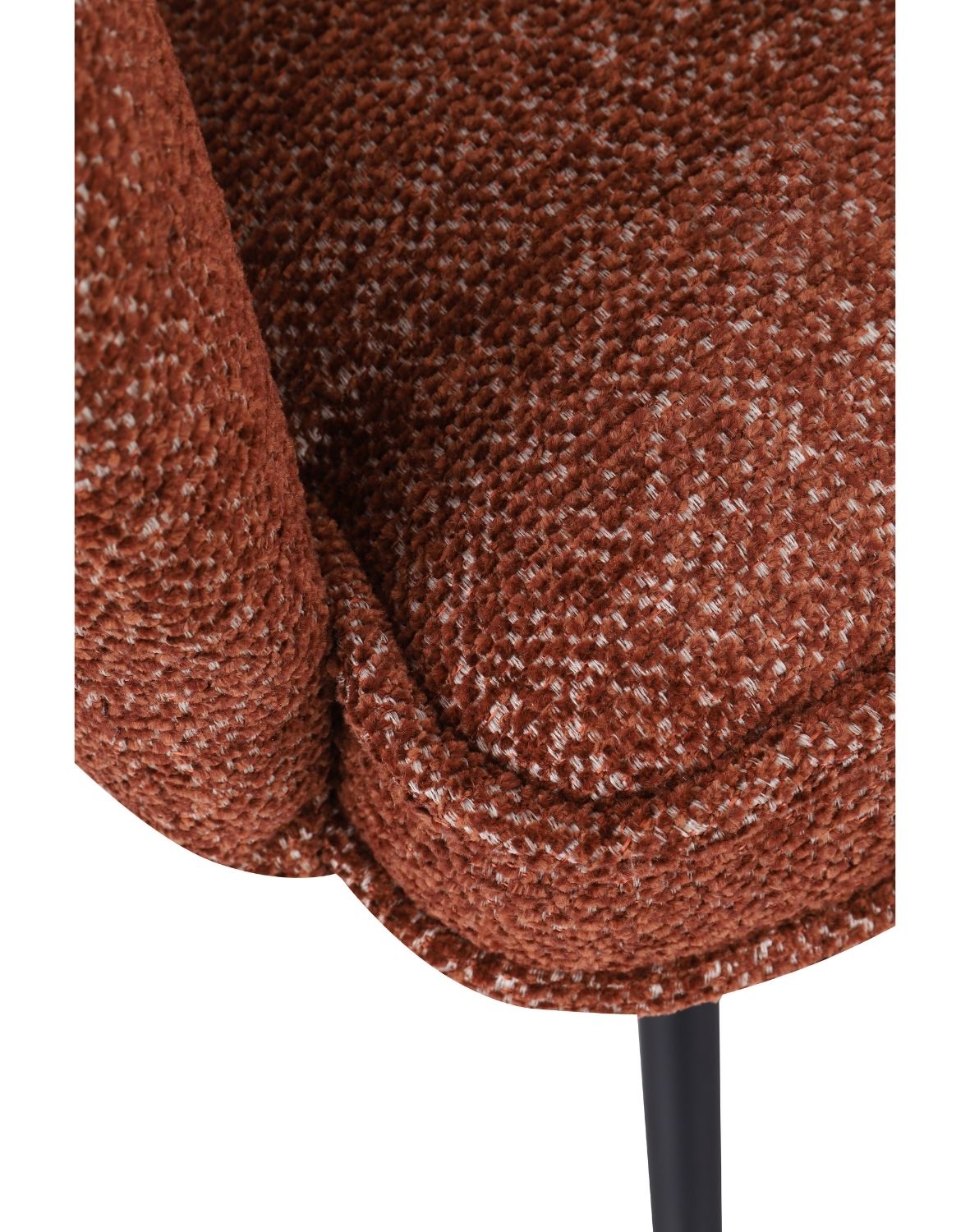 krzesło biurowe aria, regulowane, obrotowe, rude