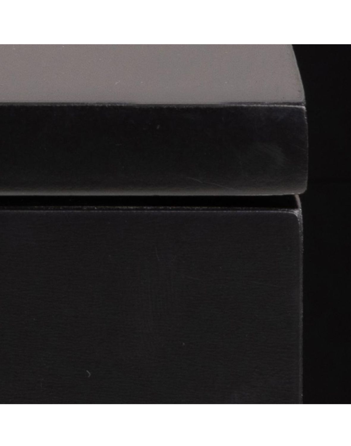 szafka nocna wisząca ashlan, czarna (05879)