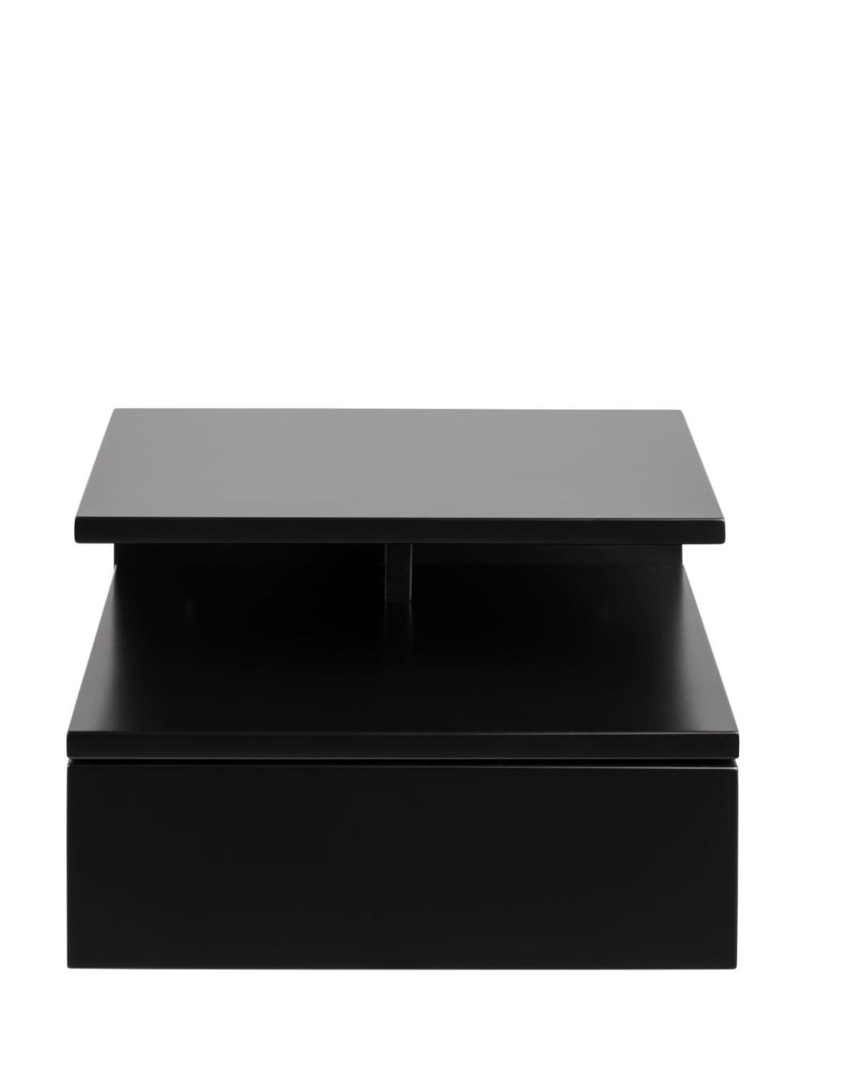 szafka nocna wisząca ashlan, czarna (05882)