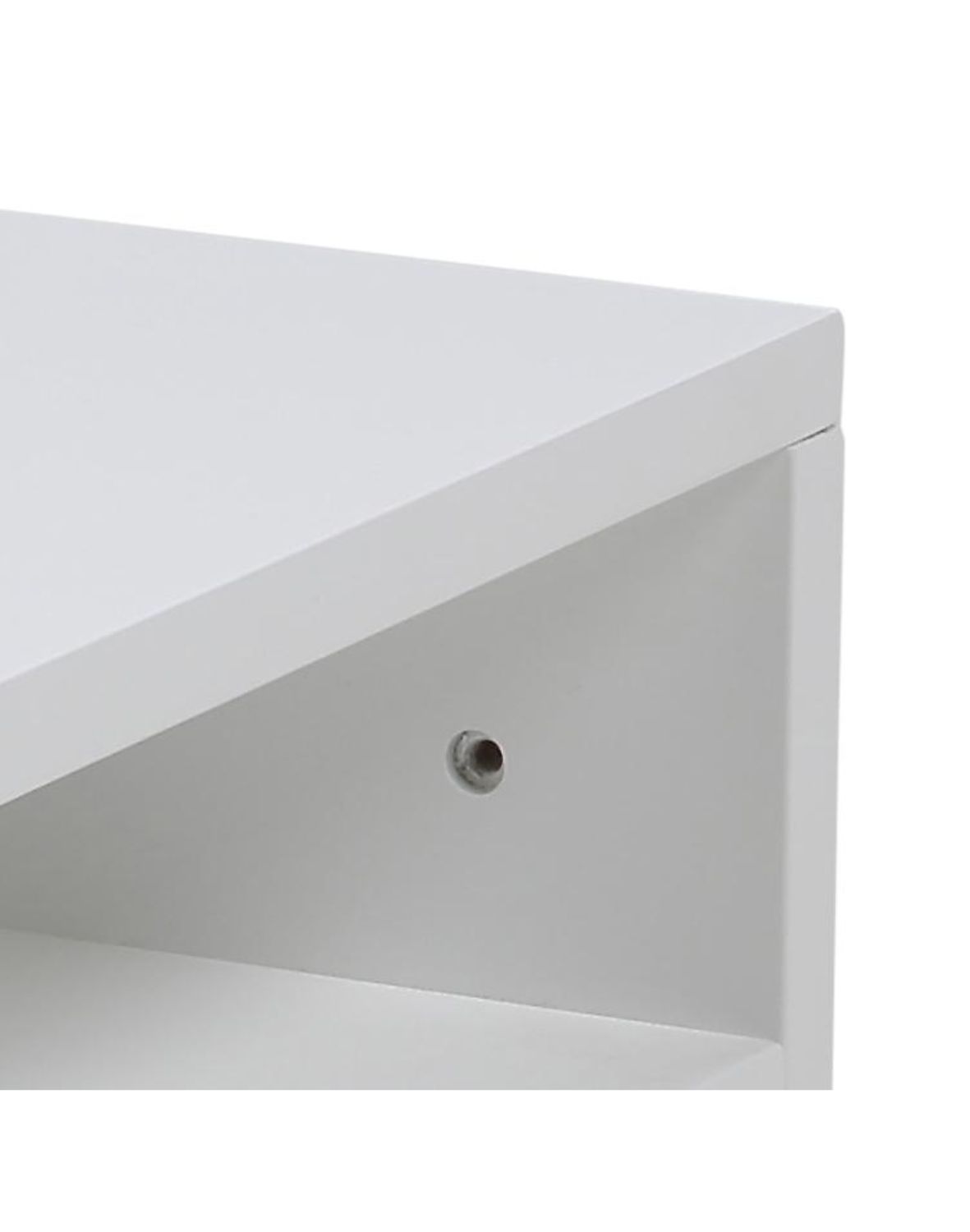 szafka nocna wisząca ashlan, biały (05875)