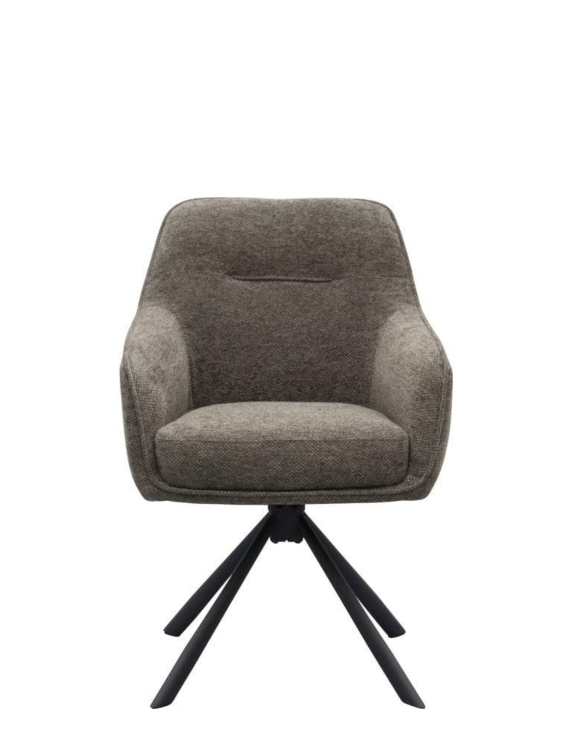 krzesło obrotowe do jadalni avola, chenille grafitowe (51140006)