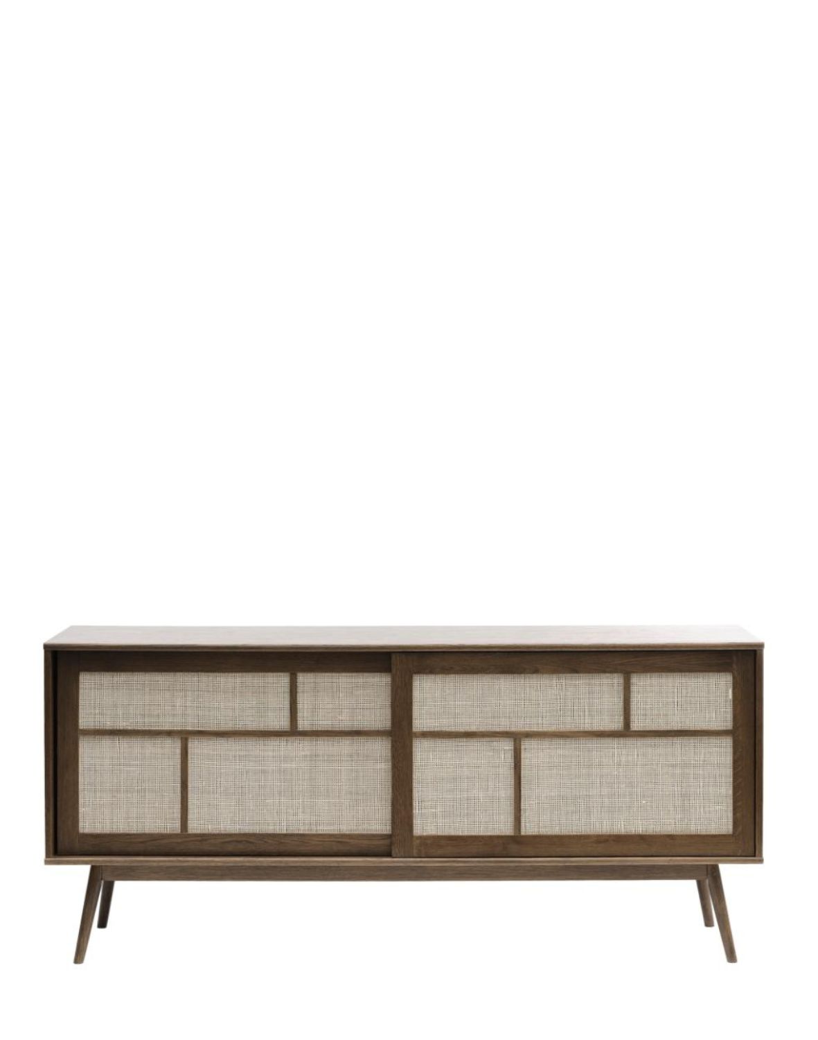 drewniana komoda barrali (46712931), 180 cm, jasny dąb