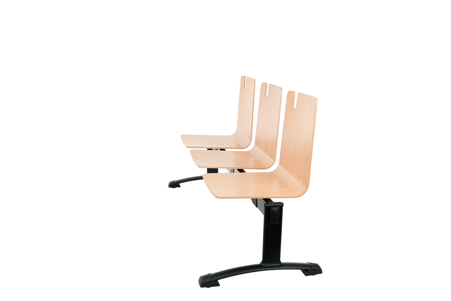 Ławka Falun Wood 3 Black