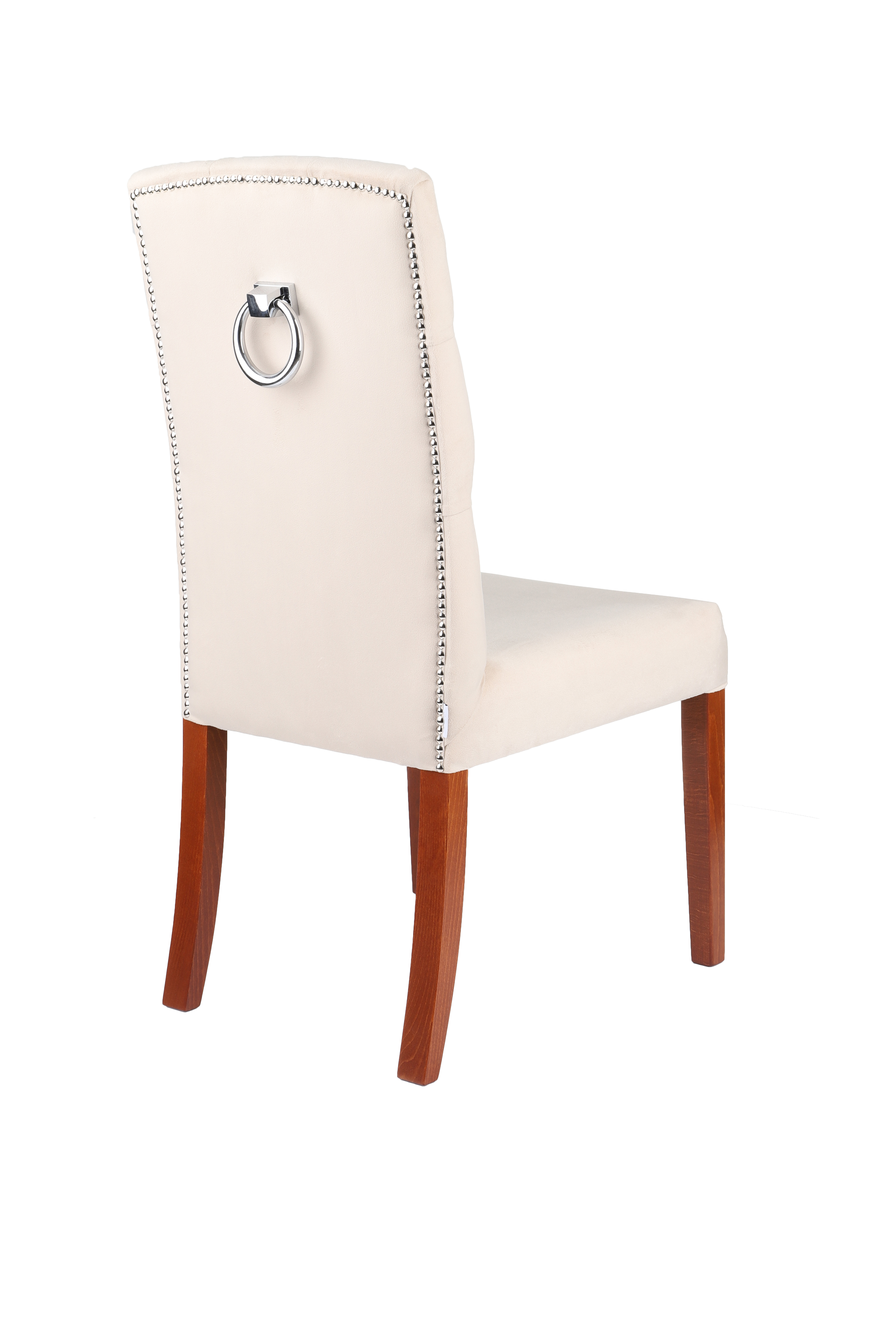 Krzesło Astoria Chesterfield 3 z pinezkami i kołatką