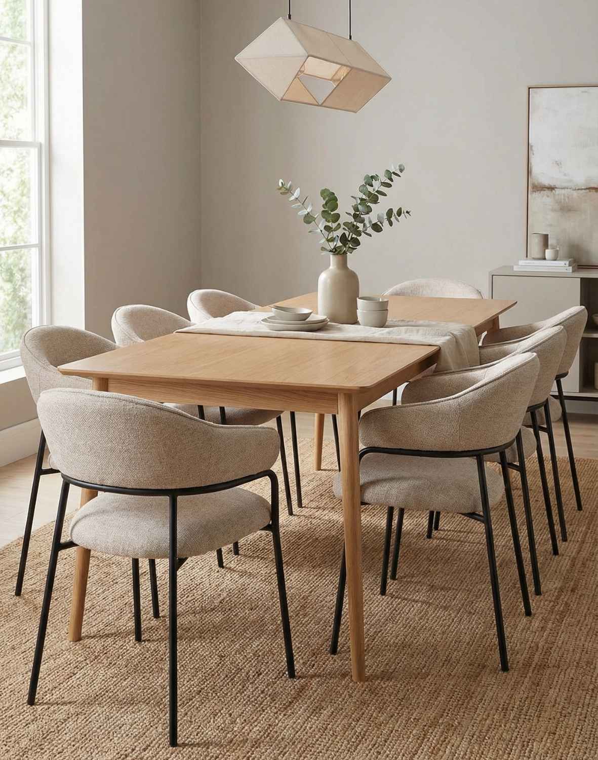 krzesło do jadalni z podłokietnikami bianca, tapicerowane