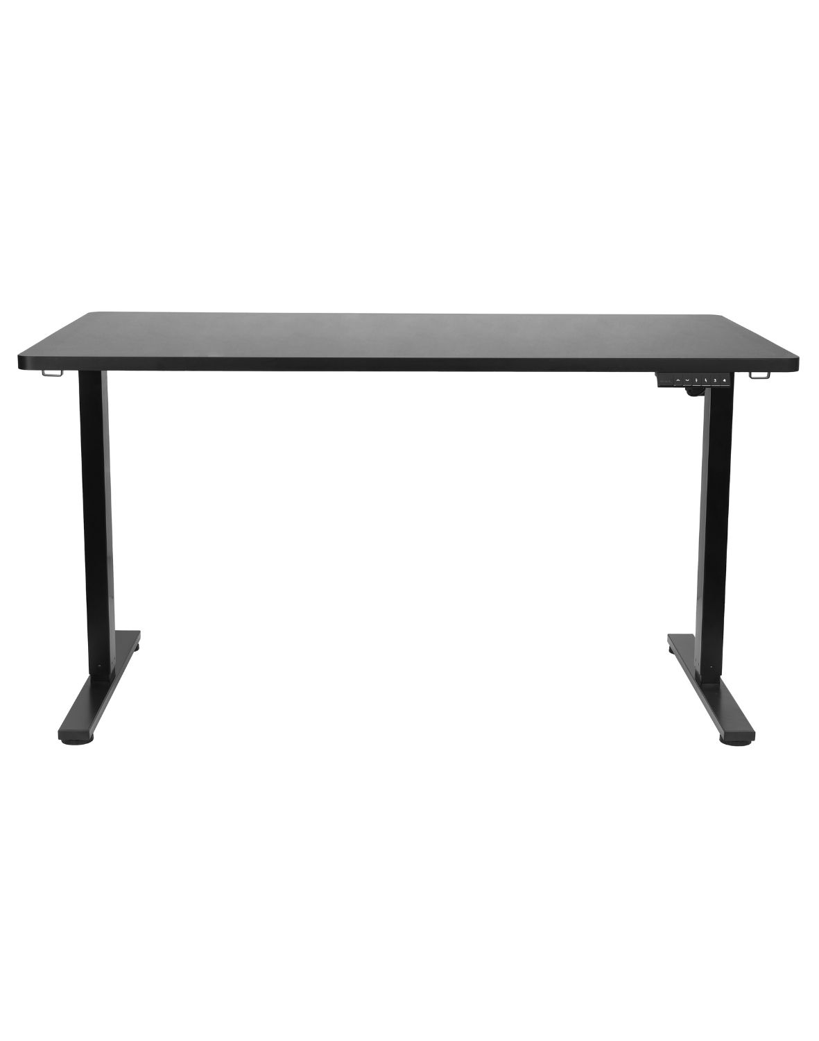 biurko z regulacja wysokosci alto 100 black 160 cm