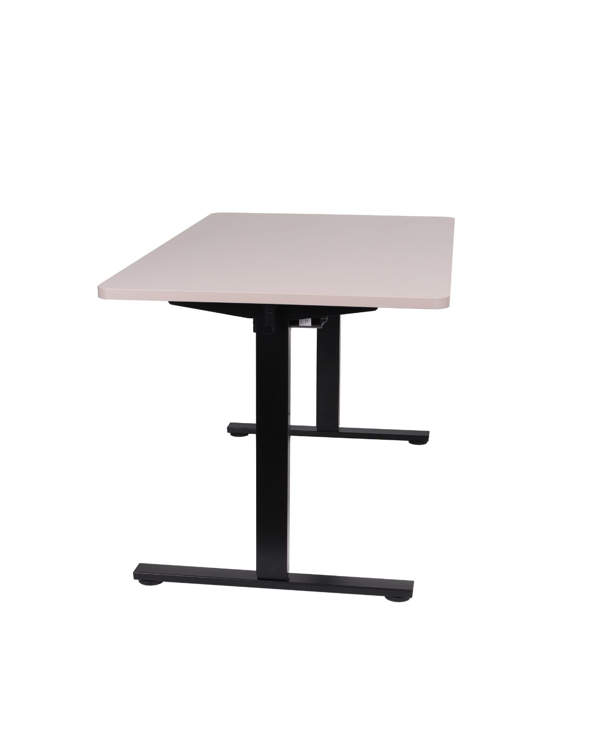 biurko z regulacja wysokosci alto 100 black 160 cm