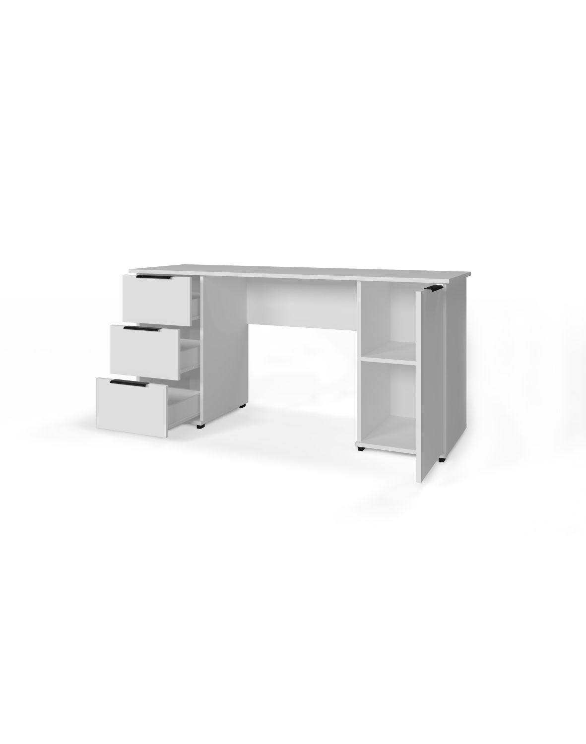 Biurko Tivo 160 cm białe