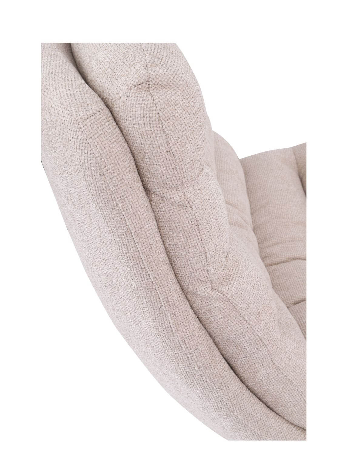 fotel obrotowy calvio, komfort i nowoczesna forma, jasnobeżowy