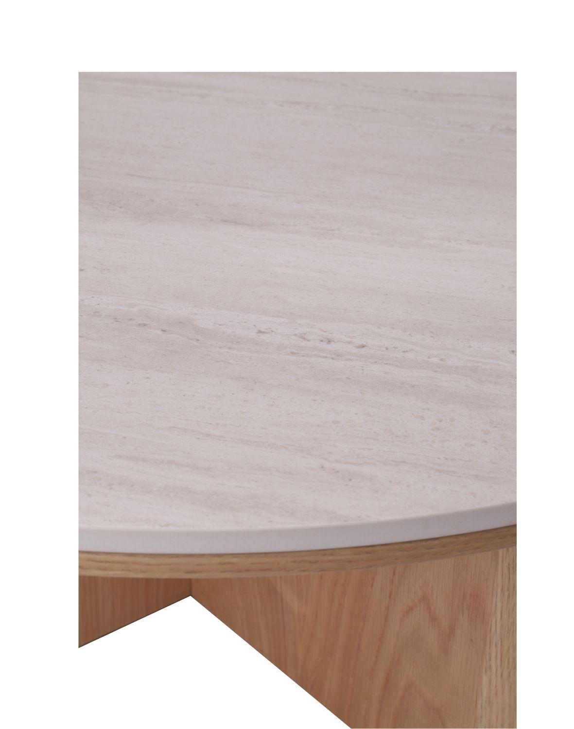 stolik kawowy calypso, dąb naturalny, blat ceramiczny