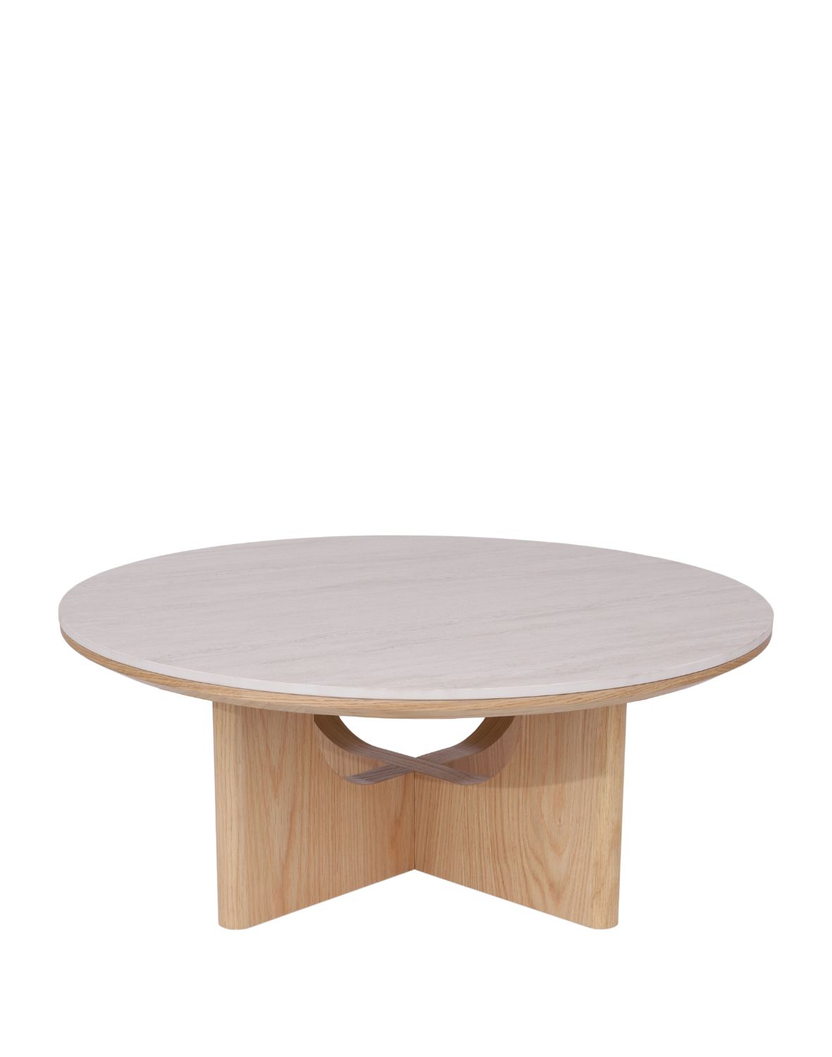 stolik kawowy calypso, dąb naturalny, blat ceramiczny