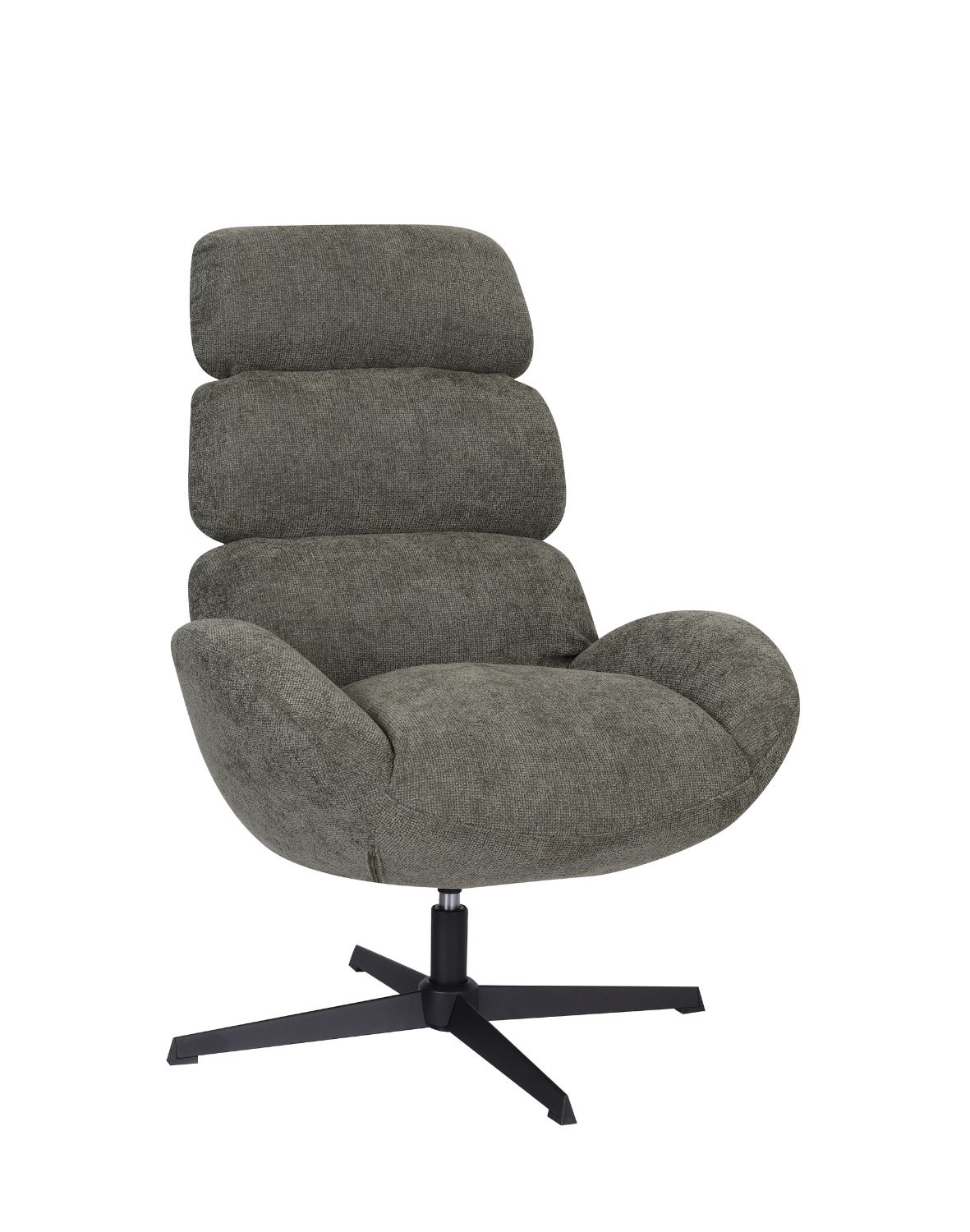 fotel obrotowy Cloud z wysokim oparciem, zielony (fs80)