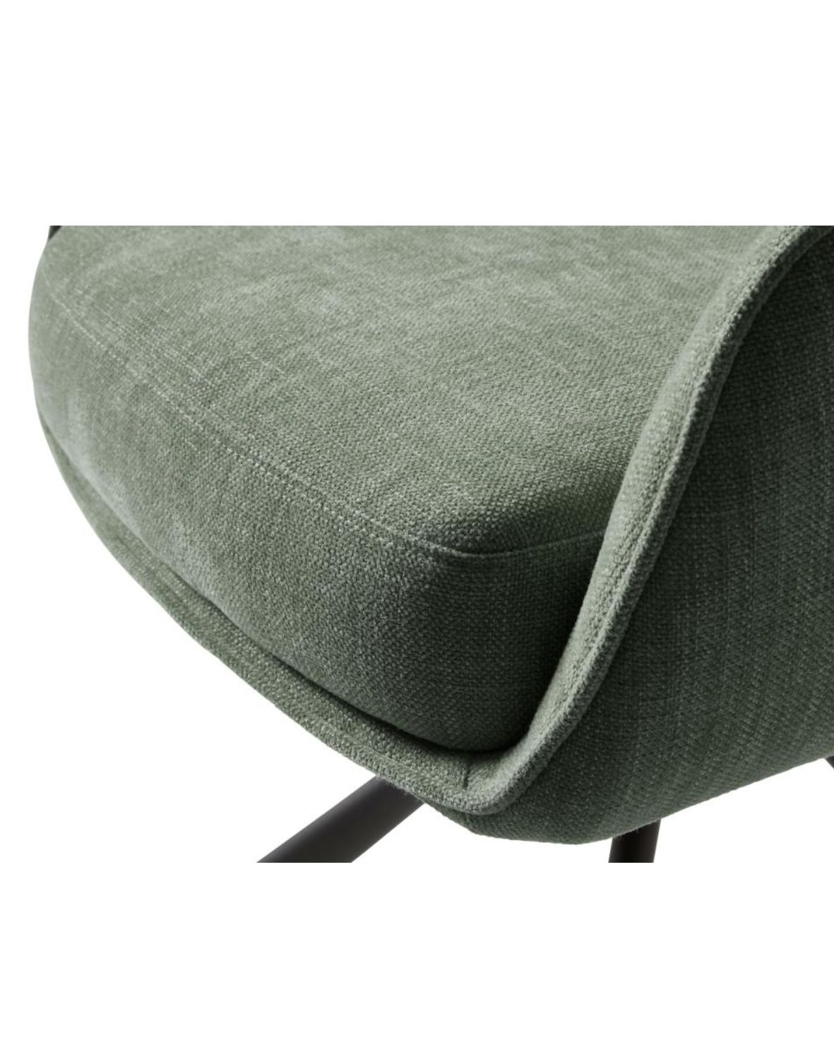 krzesło obrotowe do jadalni cowley, zielone (54900005)