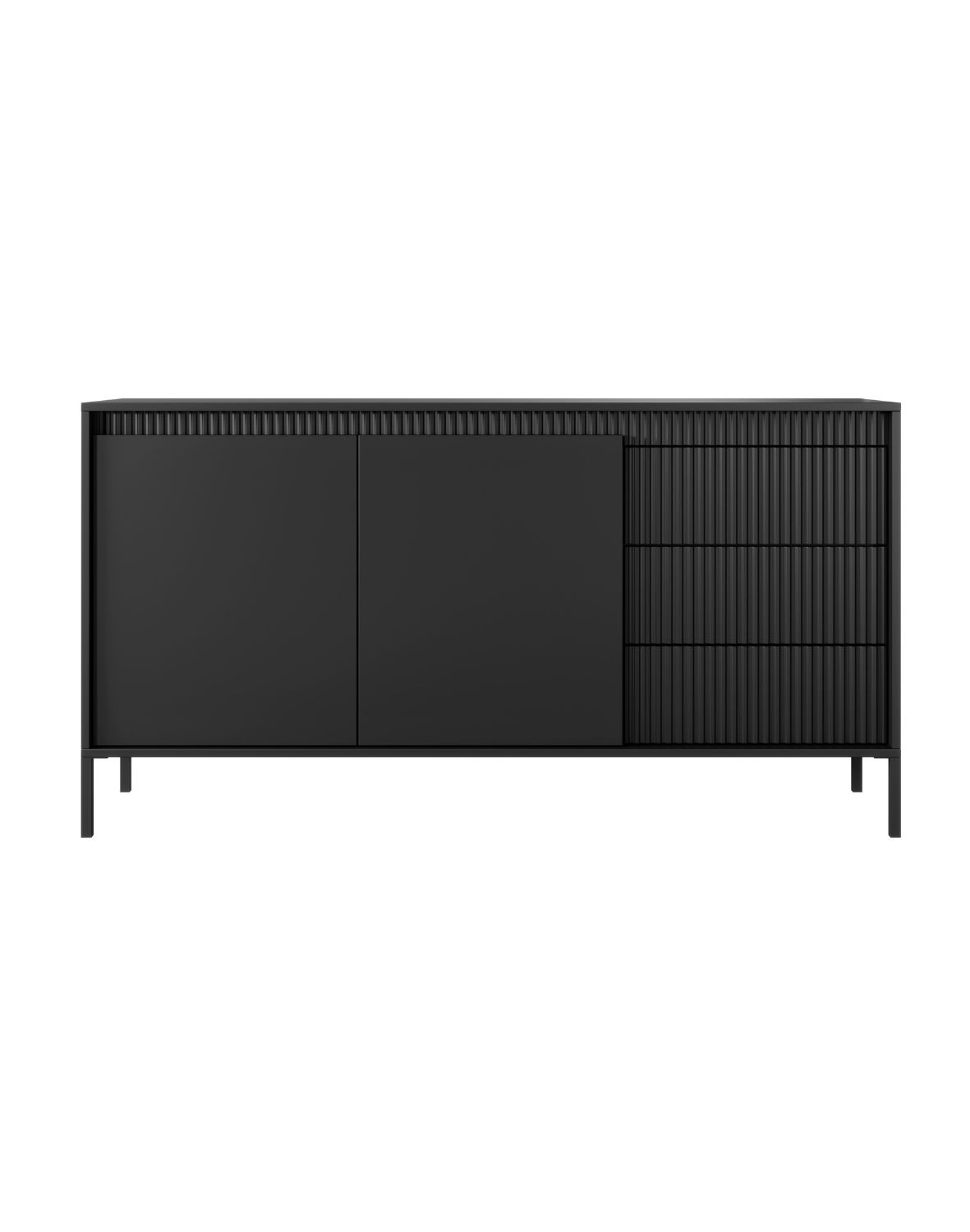 czarna komoda senso b