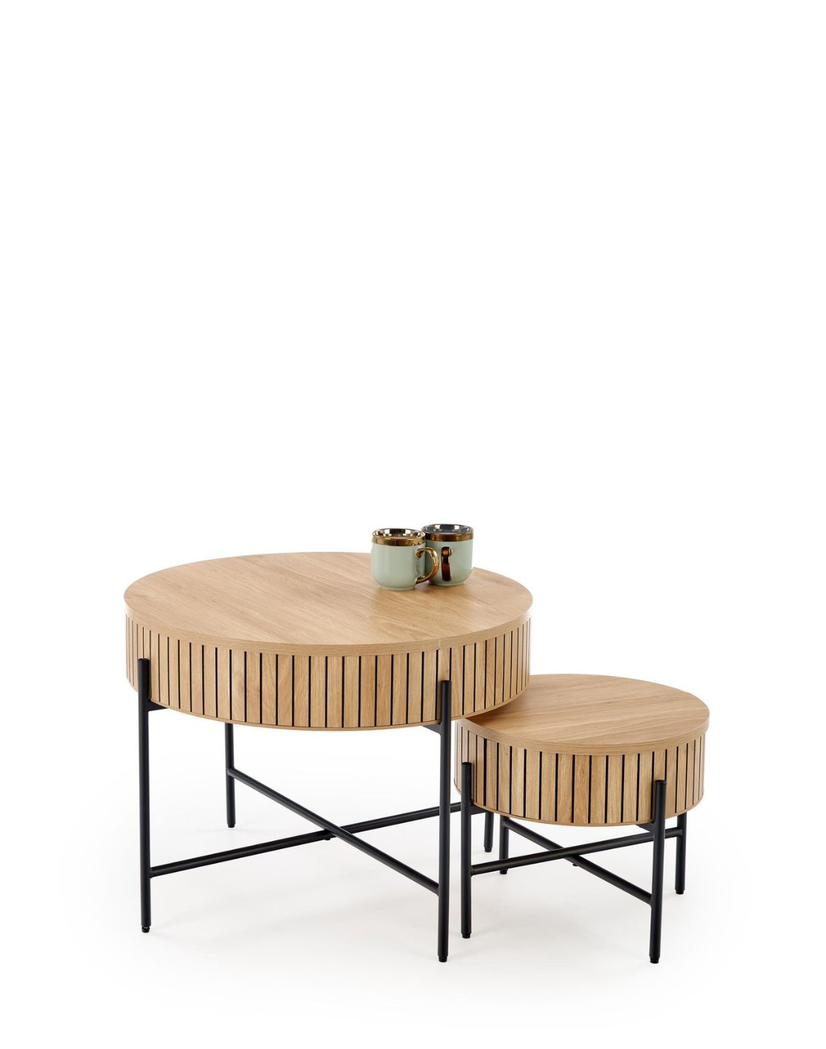 Zestaw dwóch stolików kawowych Dante