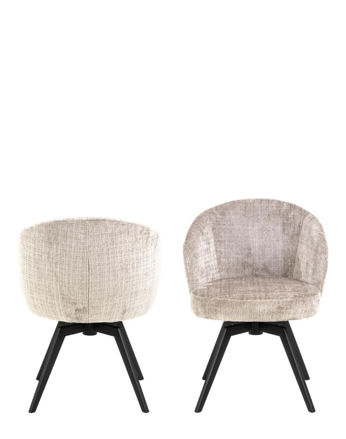 krzesło obrotowe darlene z podłokietnikami, beżowe (09362)