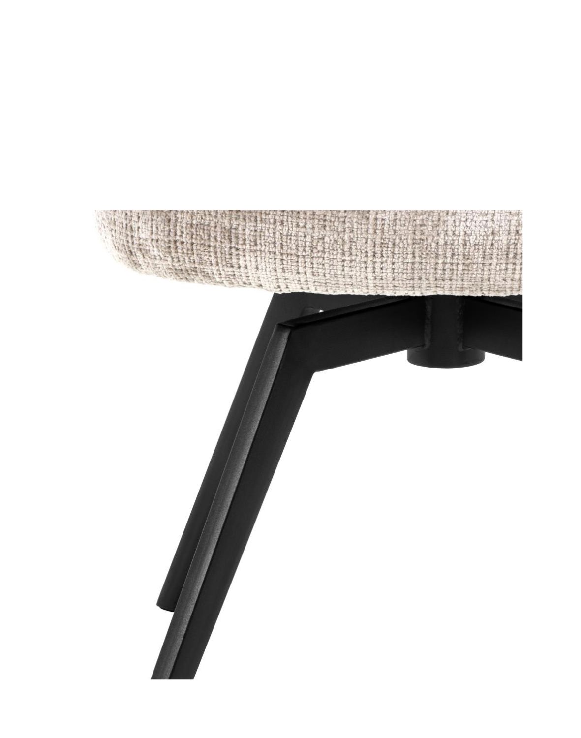 krzesło obrotowe darlene z podłokietnikami, beżowe (09362)