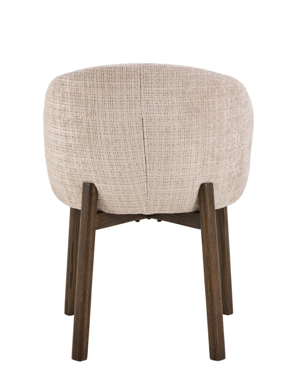 krzesło do jadalni darlene, beżowe, dębowe nogi (09541)