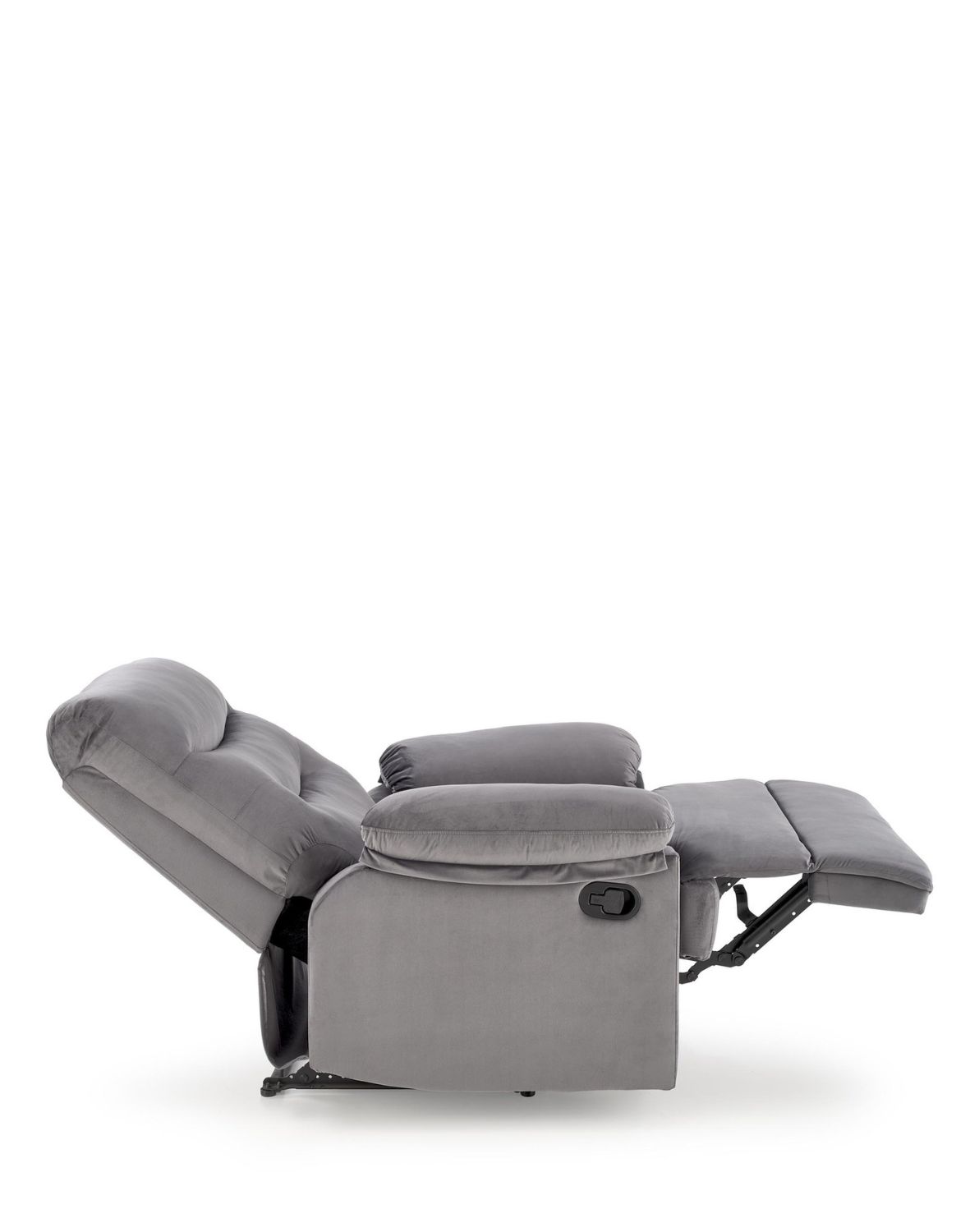 fotel rozkładany z funkcją relax drager, szary