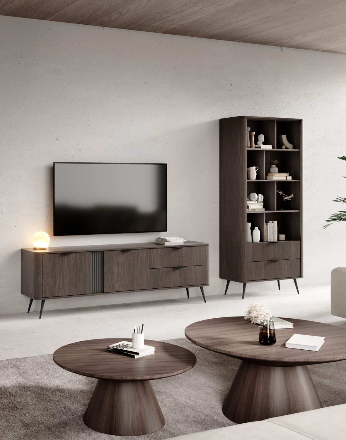 duża szafka rtv stojąca veris 195