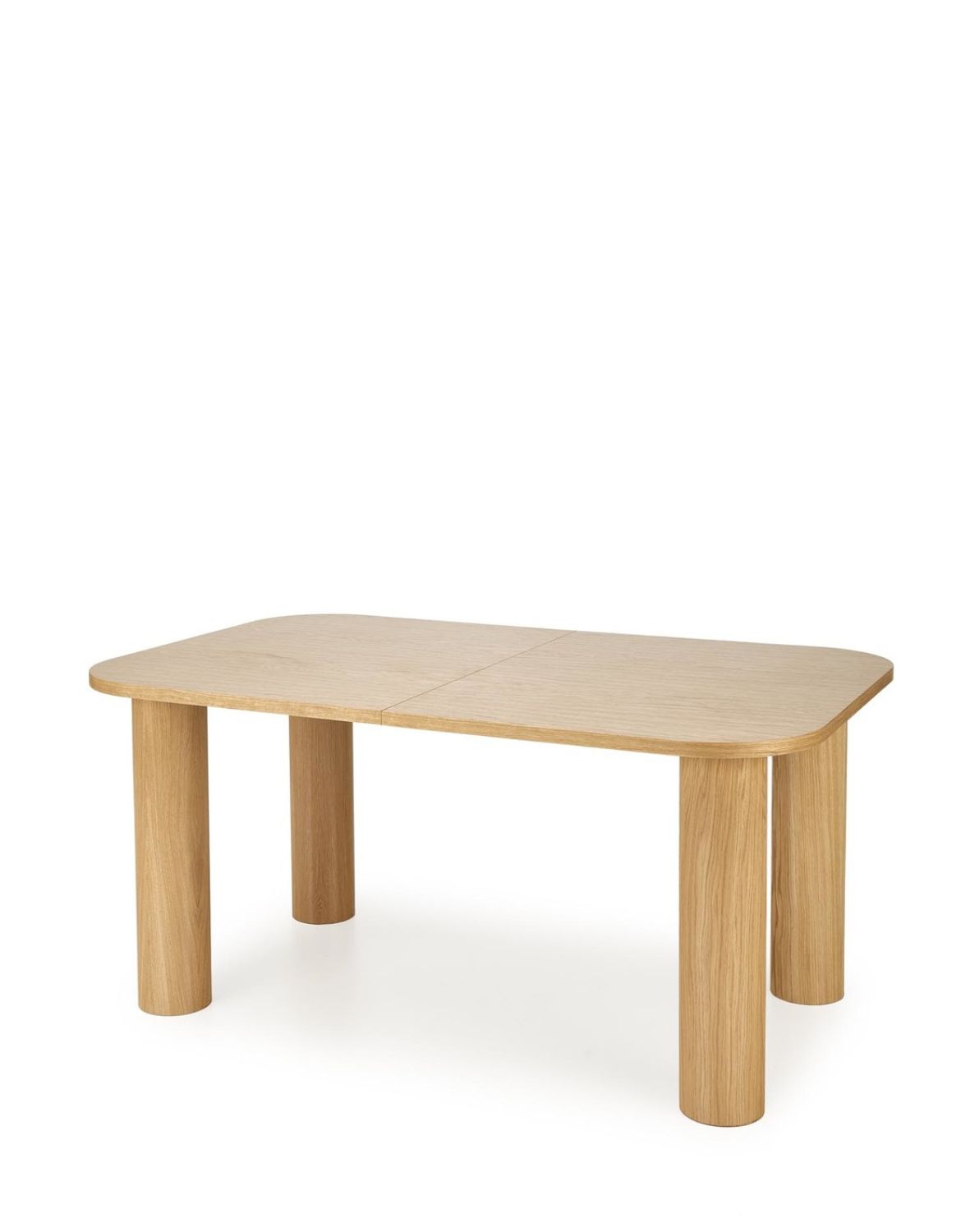 stół rozkładany elefante, prostokątny 160-240x100, dąb naturalny