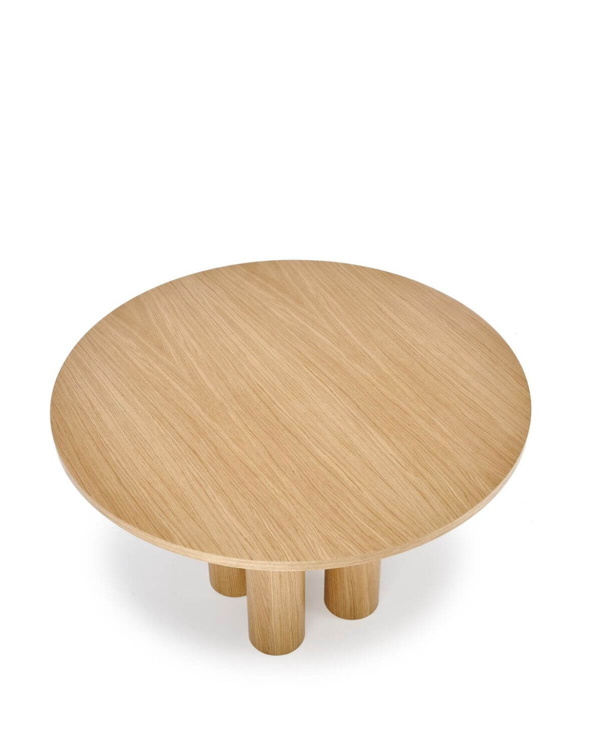 stół okrągły elefante 120 cm, dąb naturalny