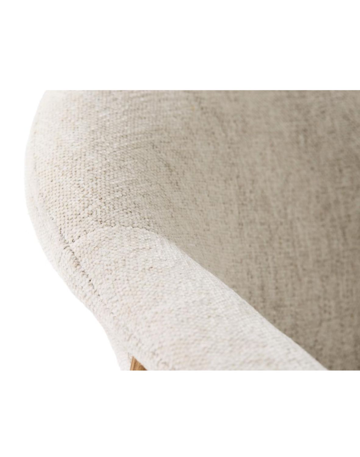 fotel tapicerowany elk, dębowe nogi w stylu skandynawskim (56160000)