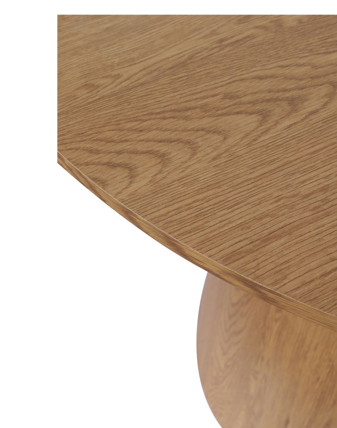 stół okrągły rozkładany enzo m plus, 100-180 cm, dziki dąb