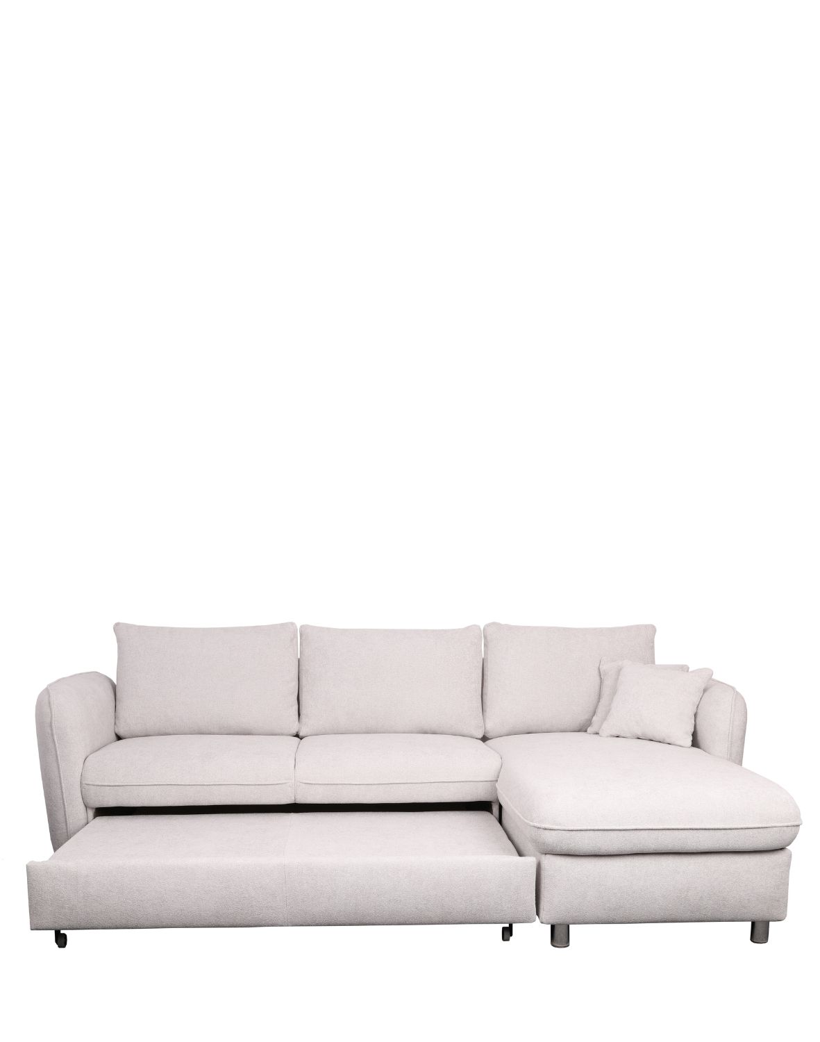 narożnik boucle evola z funkcją spania