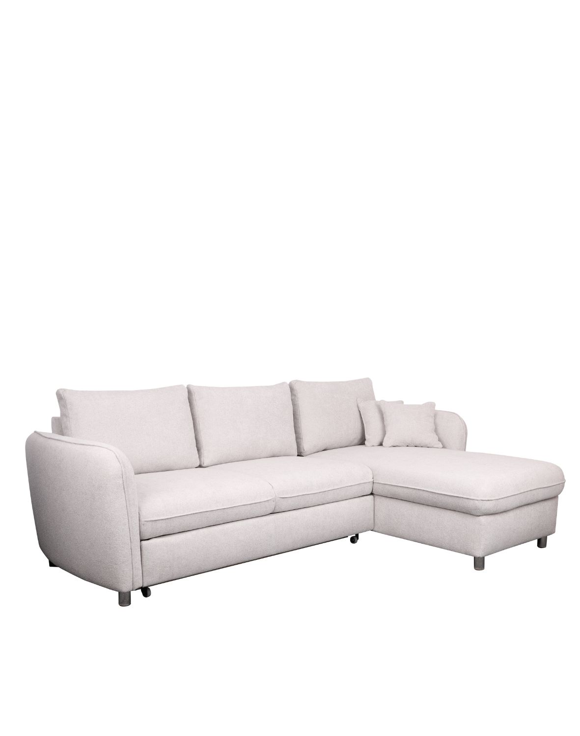 narożnik boucle evola z funkcją spania