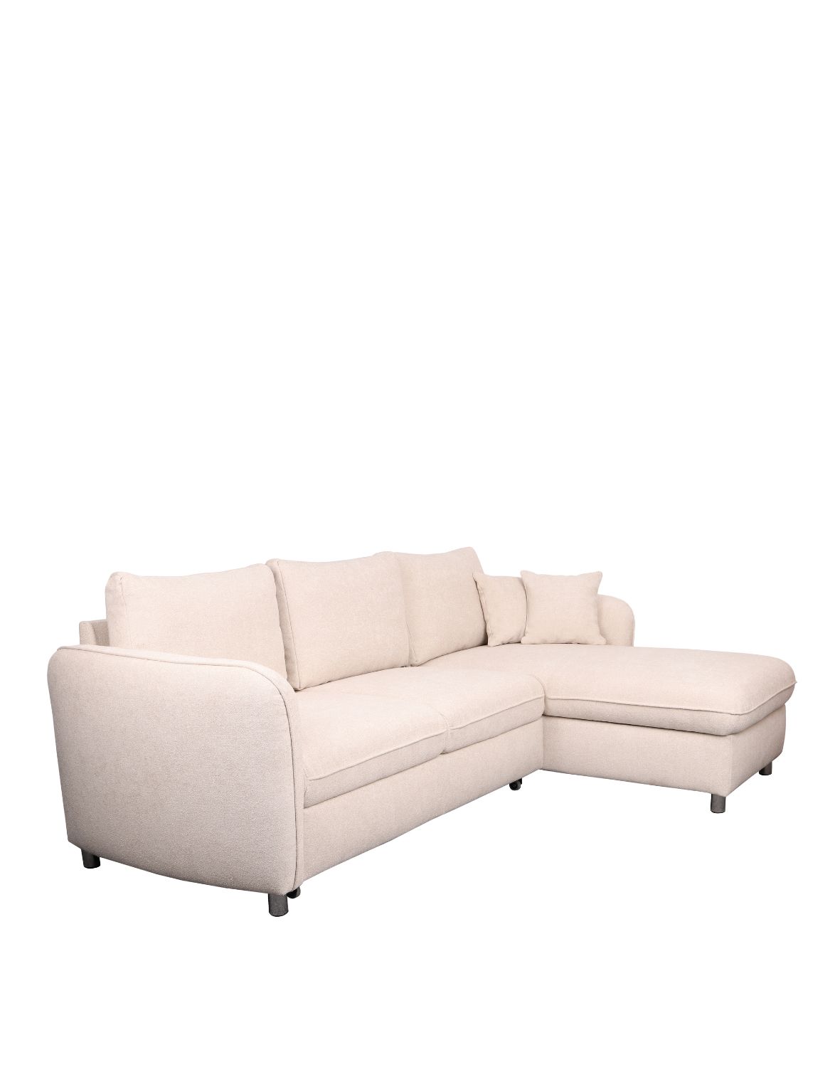 narożnik boucle evola z funkcją spania