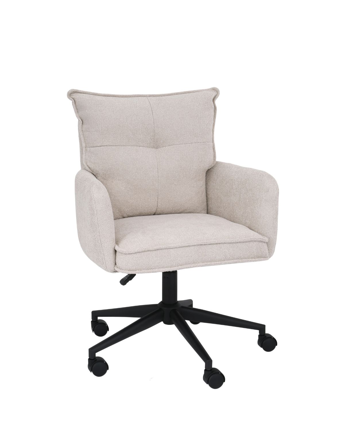 krzesło biurowe ferro, beżowe, regulowane, obrotowe