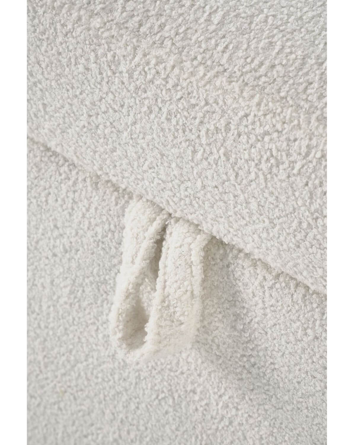 ława z funkcją pojemnika ficaria, kremowa, boucle