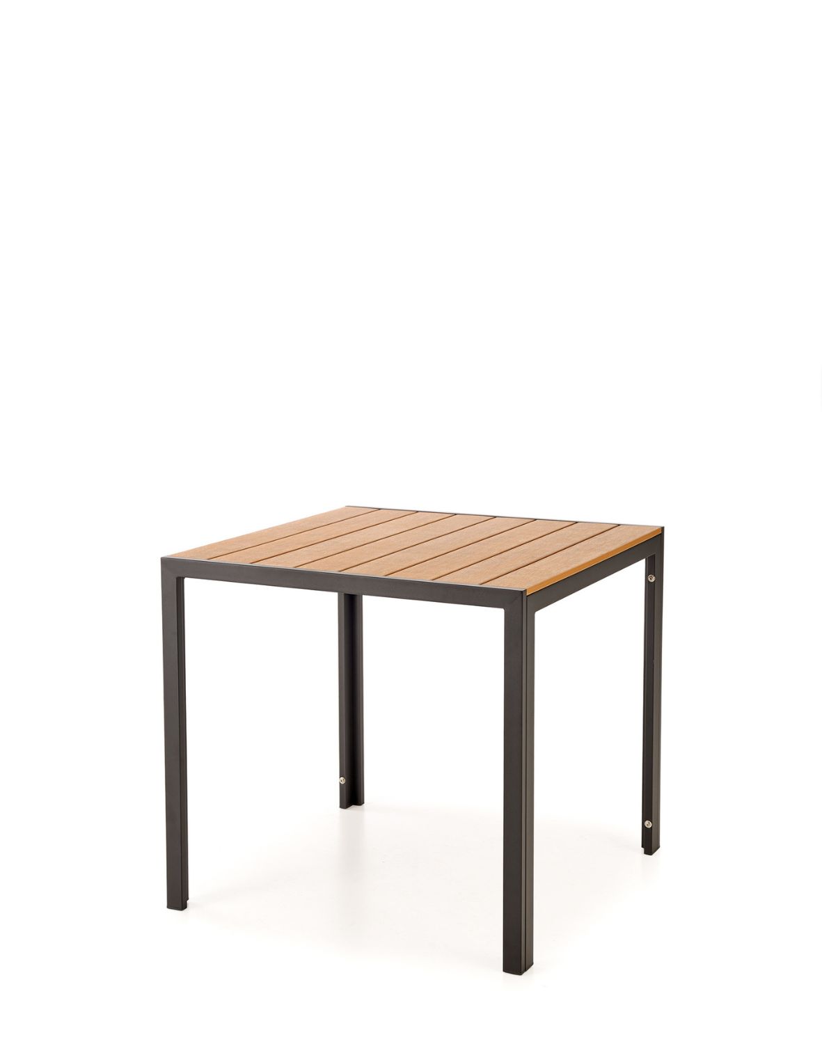 mały stół ogrodowy fierro 80x80 cm, aluminiowy