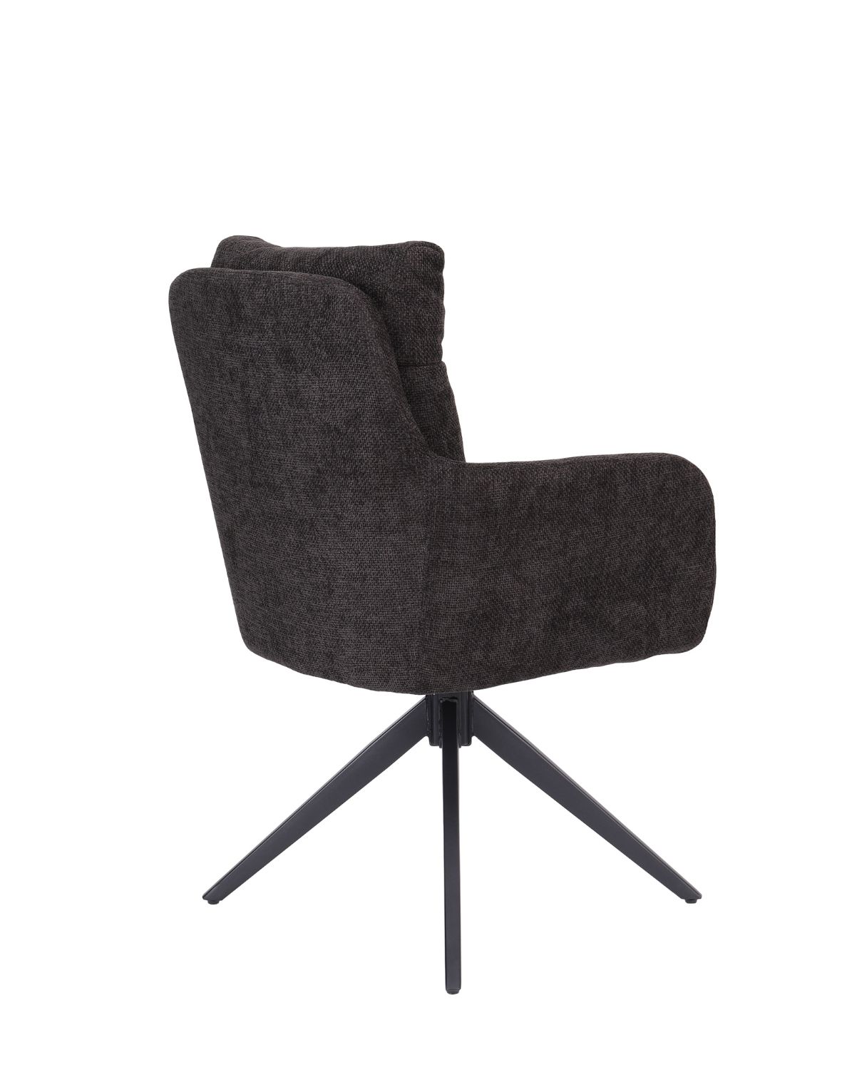 krzesło obrotowe z podłokietnikami fioro, czarne