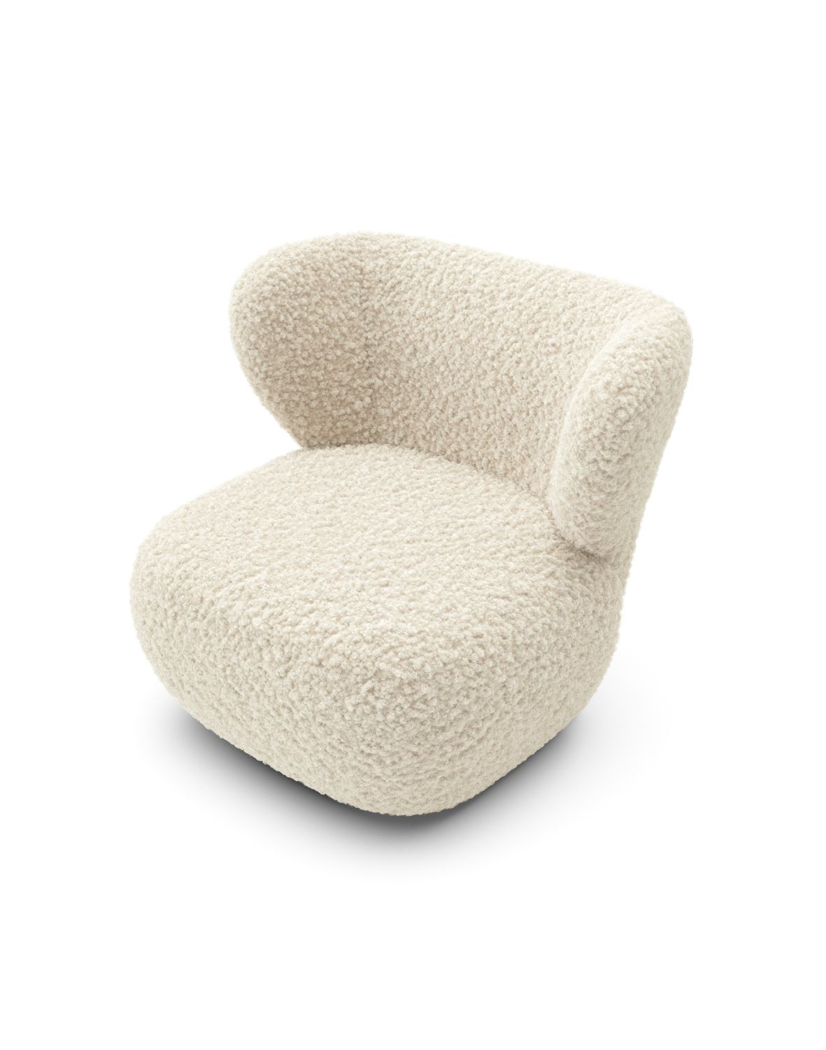 miękki fotel wypoczynkowy biały avis